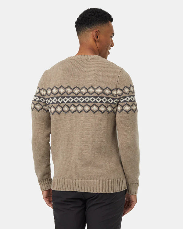 Highline Intarsia Crew Sweater